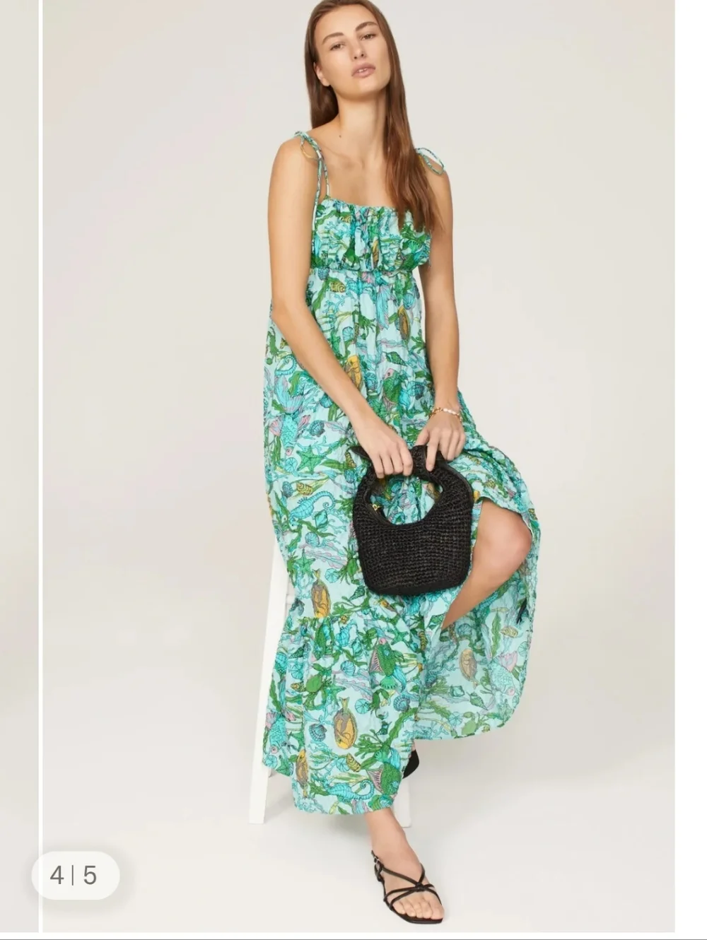 KATE SPADE UNDER THE SEA MAXI DRESS M